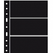 Листы-обложки GRANDE 3S (242х312 мм) двусторонние на 3 ячейки (216х98 мм). Упаковка из 5 листов. Leuchtturm, 305160