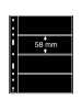 Лист-обложка OPTIMA 4S (202х252 мм) на 4 ячейки (180х58 мм). Leuchtturm, 331859/1