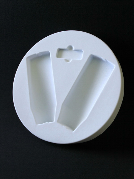 Круглый флокированный ложемент под набор Nivea. Вид 2 Круглый флокированный ложемент под набор Nivea. Вид 2