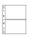 Листы-обложки VARIO 2C (216х280 мм) из прозрачного пластика на 2 ячейки (195х128 мм). Упаковка из 5 листов. Leuchtturm, 322789
