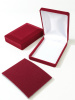 Футляр (90х124х32 мм) с поролоновой вставкой, светло-бордовый