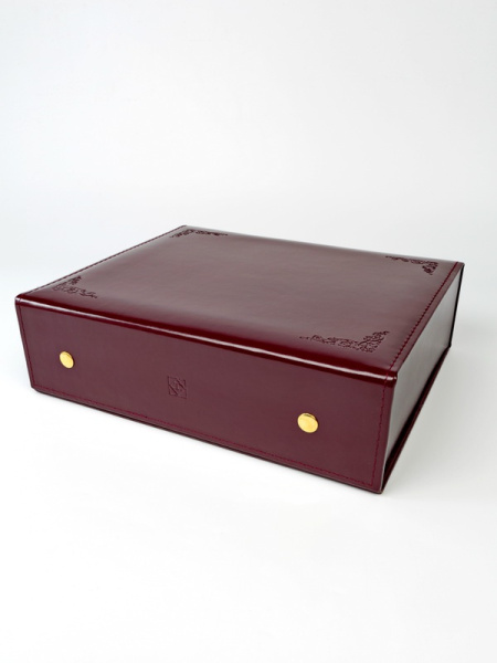  Папка низкая для планшетов (новое исполнение). Серия S, тёмно-бордовый