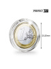Капсулы Ultra Perfect Fit для монеты 1 евро (23,25 мм), в упаковке 10 шт. Leuchtturm, 365291