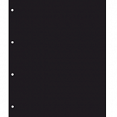 Прокладочные листы из картона формата ГРАНДЕ (Россия) 243х312 мм. Упаковка из 5 листов. Чёрный