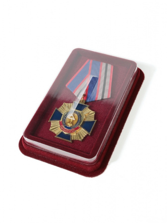 Сувенирная упаковка (86х136х22 мм) с поролоновой вставкой под универсальную медаль (59х111х16 мм)