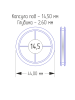 Капсулы для монет 14,5 мм в разборе (комплектация 100 шт) Капсулы для монет 14,5 мм в разборе (комплектация 100 шт)