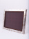 Багетная рамка S серебряно-коричневого цвета на 10 медалей РФ d-32 мм с пятиугольной колодкой