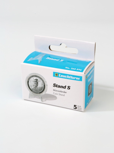 Подставки для монет Stand S (упаковка 5 шт). Leuchtturm, 360896