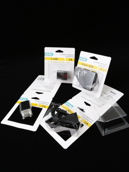 Блистер с приваркой под зарядные устройства