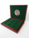 Футляр деревянный Volterra Duo (344х267х50 мм) для 3 монет 25 рублей в капсулах, 3 монет 25 рублей в блистере, 14 серебряных монет «Футбол 2018» в капсулах. 2 уровня