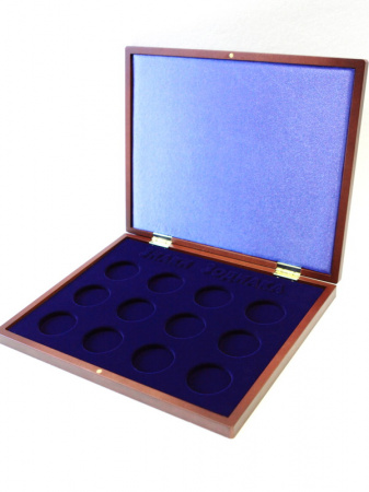 Футляр деревянный Volterra Uno (304х244х31 мм) для монет серии «Знаки Зодиака» (диаметр 46 мм)