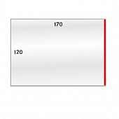 Листы-обложки для писем формата DIN C6 (170х120 мм). Упаковка 50 шт. Lindner, 884P