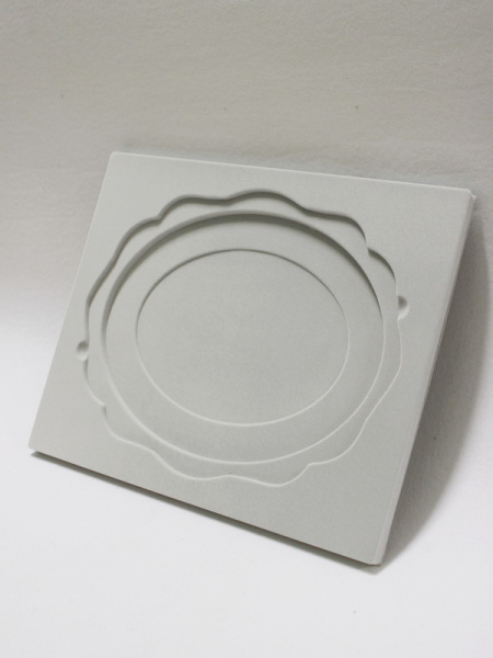 Флокированный ложемент для подноса