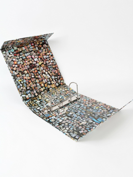 Тематический альбом с 4 листами для значков толстый формата OPTIMA. Albommonet, Россия