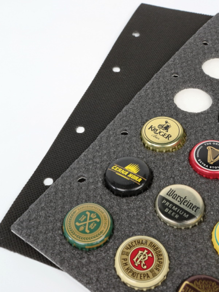 Лист для 30 кромчатых пробок формата OPTIMA. Albommonet, Россия