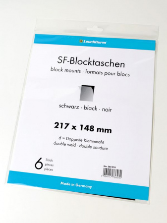 Клеммташи для почтовых блоков 217х148 мм (d). Упаковка 6 шт. Leuchtturm, 303925