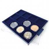 Кассета SMART на 12 ячеек для монет в капсулах диаметром до 46,5 мм