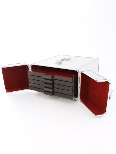 Кофр (CARGO MB 5) для 5 кассет (COIN BOX MB) или 3 кассет (COIN BOX XL). Leuchtturm, 310776 Кофр (CARGO MB 5) для 5 кассет (COIN BOX MB) или 3 кассет (COIN BOX XL). Leuchtturm, 310776