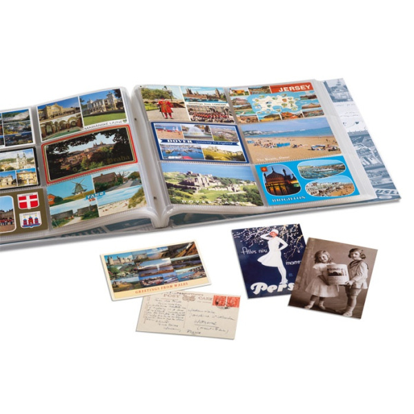 Альбом Postkarten для 600 почтовых открыток. Leuchtturm, 342621 Альбом Postkarten для 600 почтовых открыток. Leuchtturm, 342621