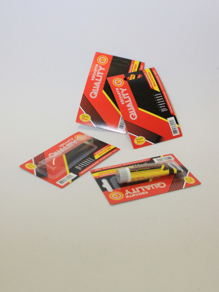 Блистер с приваркой под жидкие гвозди