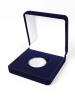  Футляр (92х92х40 мм) для 1 монеты из серии Australian Lunar Series III (50 cents, 1/2 oz silver proof) в капсуле, тёмно-синий