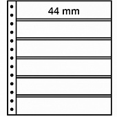 Листы-вкладыши R 6S (270х297 мм) на 6 ячеек (248х44 мм). Упаковка из 5 листов. Leuchtturm, 359391