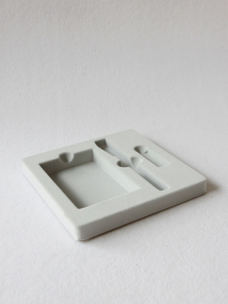 Флокированный ложемент под подарочный набор