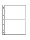 Листы-обложки NUMIS 2C (187х224 мм) из прозрачного пластика на 2 ячейки (165х107 мм). Упаковка из 10 листов. Leuchtturm, 338575