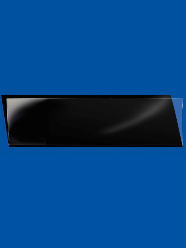 Клеммташи для марок Prinz Standard 210х44 мм, оборотная сторона чёрная, упаковка 25 шт, S480