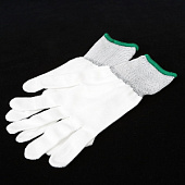 Нумизматические перчатки, размер 9/L (зелёный)