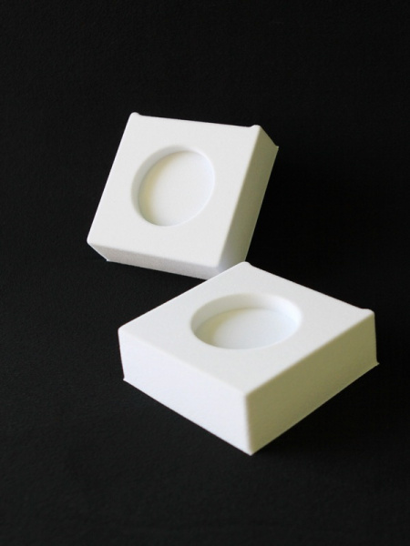 Флокированный ложемент под баночку косметики