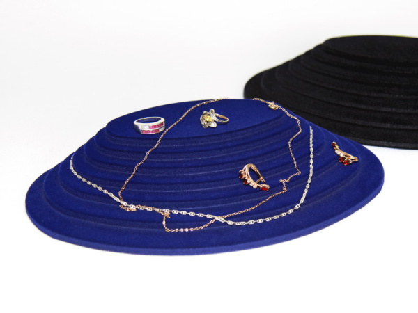 Флокированный ложемент под украшения