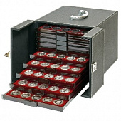 Кофр из искусственной кожи (NERA MB 10) для 10 кассет MB. Lindner, 2310