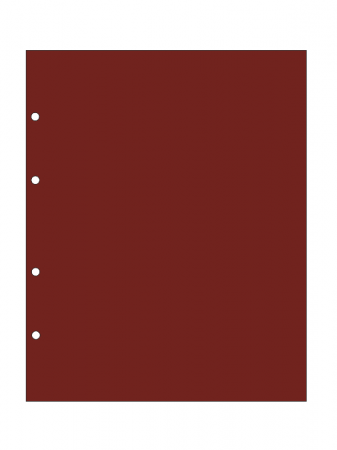 Прокладочный лист из картона формата ОПТИМА (Россия) 202х251 мм. Красный