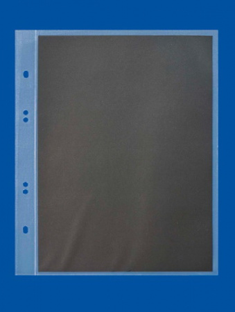 Листы (210х250 мм) на 1 ячейку (180х240 мм) прозрачного цвета с чёрными листами вставками. Prinz, 5025