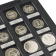 Albo Case для хранения монет в квадратных капсулах (48 капсул). Бордовый. Альбо Нумисматико, AC-17-04-02-01