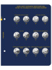 Альбом для памятных монет США номиналом 25 центов, «50 штатов, округ Колумбия и территории США» (1999-2008), версия «Professional». Альбо Нумисматико, 029-20-06
