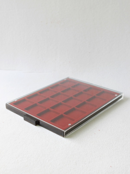 Кассета МВ на 20 ячеек (48х48х6 мм). Leuchtturm, 306945 Кассета МВ на 20 ячеек (48х48х6 мм). Leuchtturm, 306945