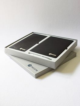 Флокированный ложемент под набор из 3 предметов, светло-серый