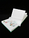 Альбом для марок (кляссер BASIC). А5. 8 листов (16 страниц) из белого картона с промежуточными листами из пергамина. Зелёный. Leuchtturm, 339115