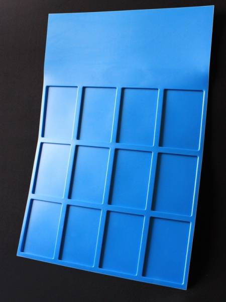 Пластиковый дисплей для гипсовых смесей