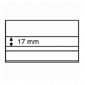 Планшеты Standard PS для марок (карточки-кулисы) 148х85 мм, 2 клеммташе (в упаковке 10 шт). С защитной плёнкой. Leuchtturm, 334076/10