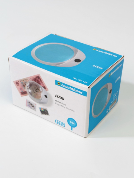 Сверхъяркая 10-кратная лупа LU 35. Leuchtturm, 360165