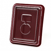 Сувенирная упаковка (110х139х22 мм) под медаль на ква