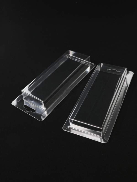 Блистер с загибом краев под изделие 55х153х23,5 мм. Тип 12