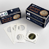 Холдеры для монет d-25 мм, под скрепку (упаковка 50 шт). PCCB MINGT, 801809