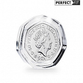 Капсулы Ultra Perfect Fit для монеты 50 pence (27,30 мм), в упаковке 10 шт. Leuchtturm, 365296