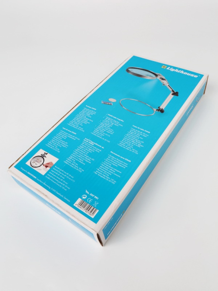 Настольная лупа STAND с 2-кратным увеличением. Leuchtturm, 347991