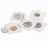 Холдеры для монет d-17,5 мм, самоклеющиеся (упаковка 50 шт). Leuchtturm