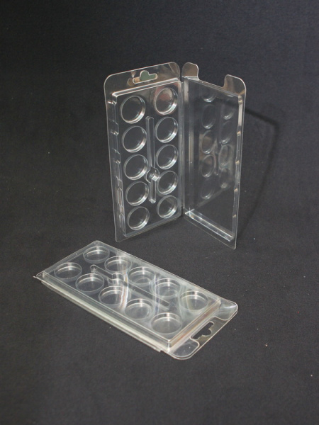 Блистерная упаковка для набора косметики (10 предметов)